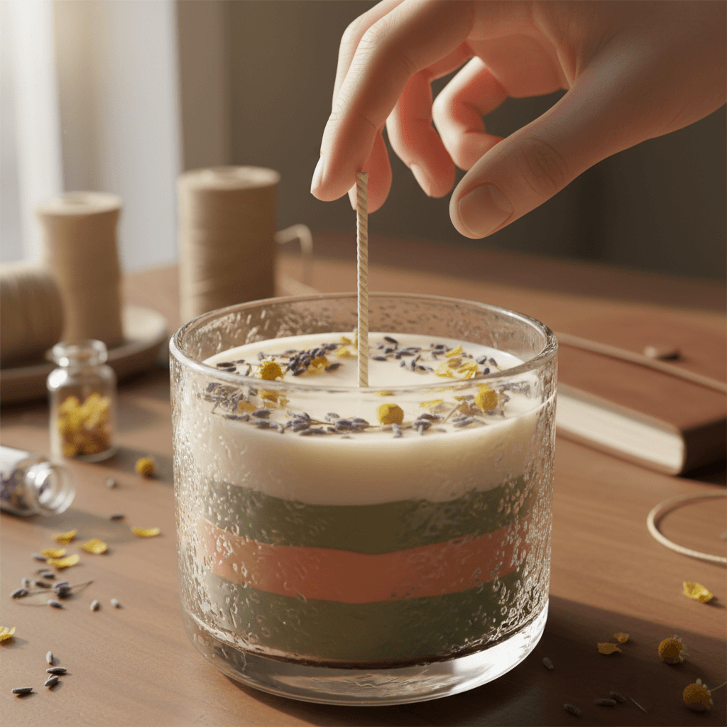 Premium candle detail